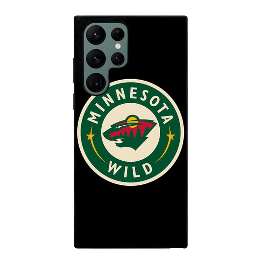 MINNESOTA WILD EMBLEM Samsung Galaxy S22 Ultra 5G Case