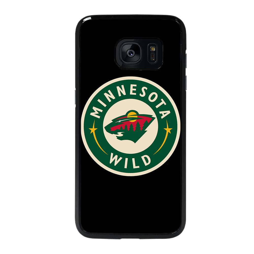 MINNESOTA WILD EMBLEM Samsung Galaxy S7 Edge Case