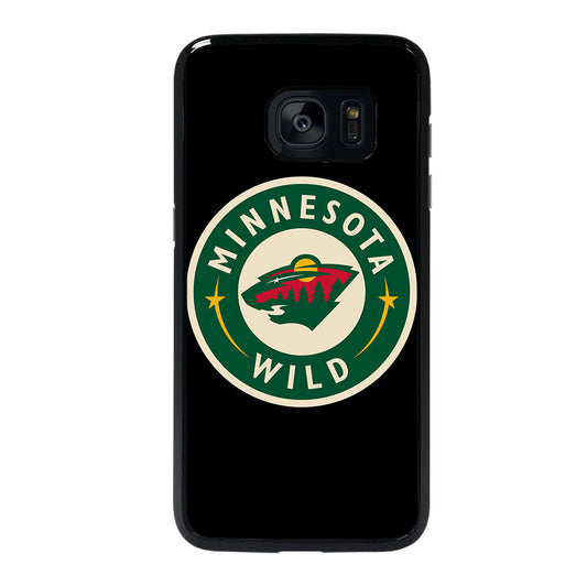 MINNESOTA WILD EMBLEM Samsung Galaxy S7 Edge Case