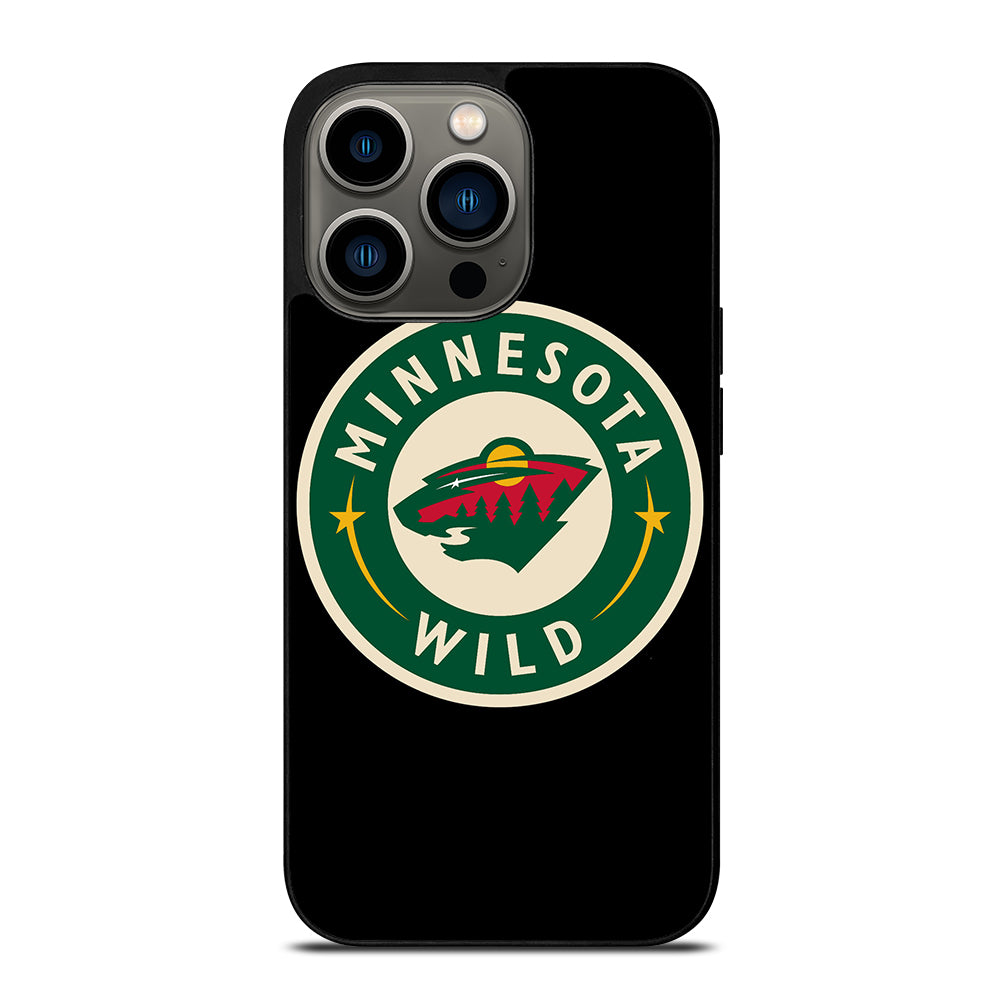 MINNESOTA WILD EMBLEM iPhone 13 Pro Case