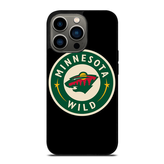 MINNESOTA WILD EMBLEM iPhone 13 Pro Case