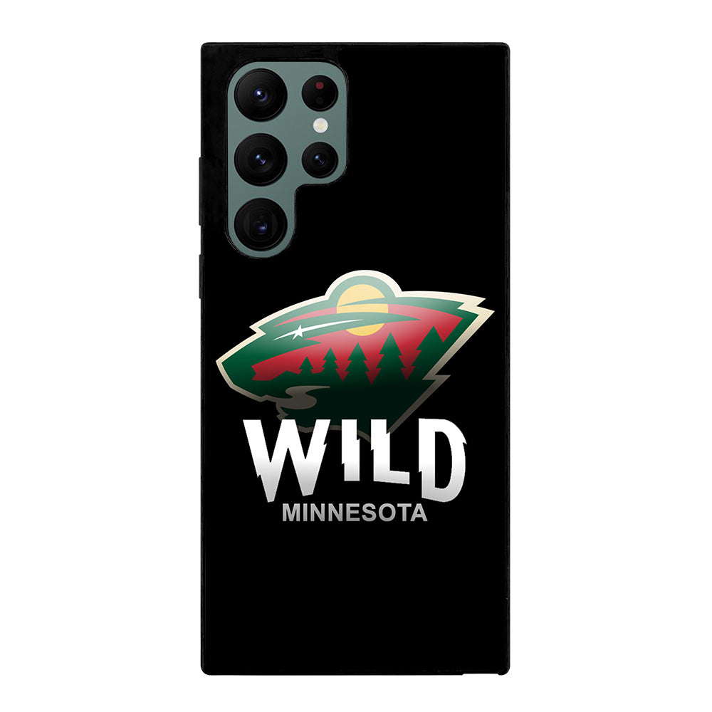 MINNESOTA WILD LOGO Samsung Galaxy S22 Ultra 5G Case