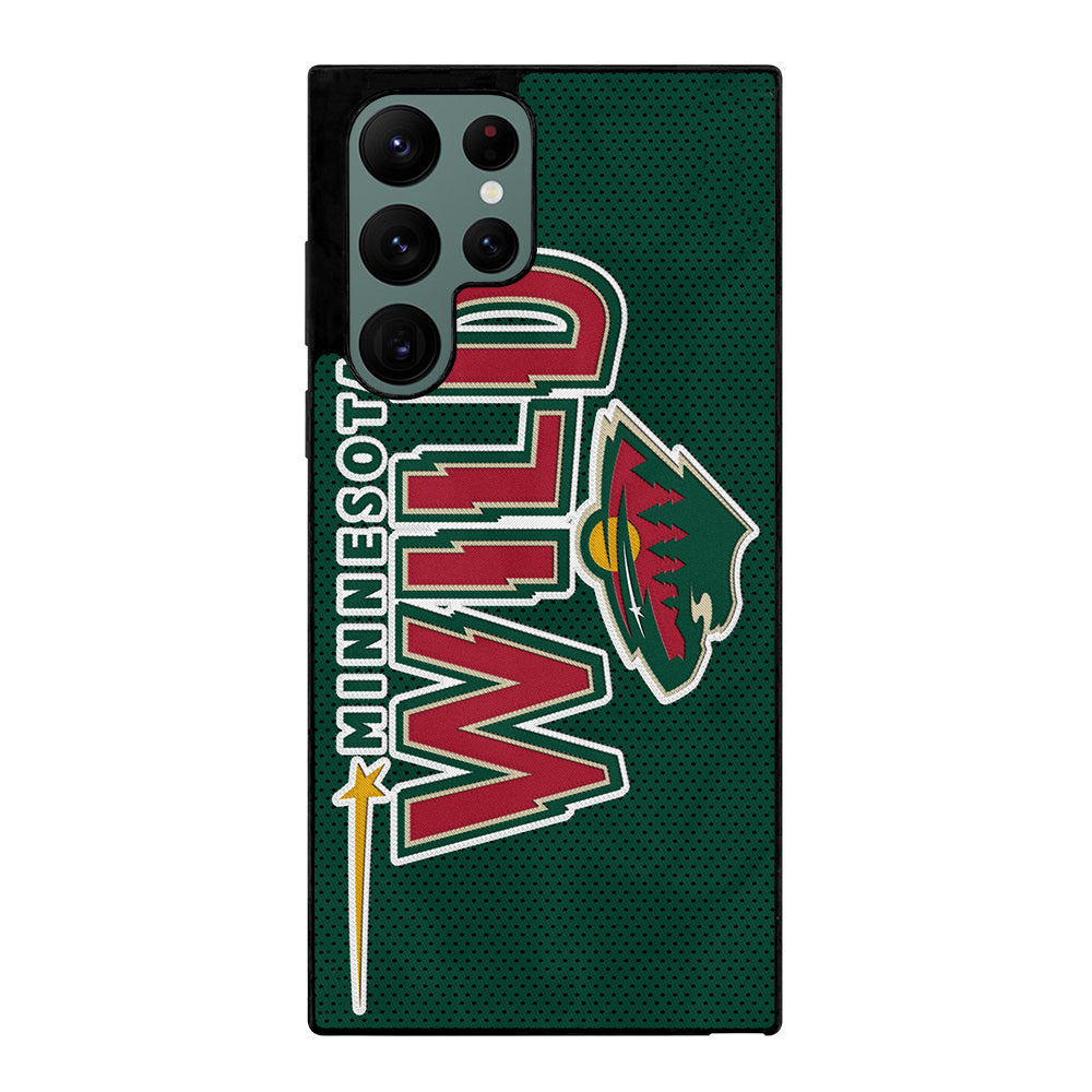 MINNESOTA WILD WALLPAPER Samsung Galaxy S22 Ultra 5G Case