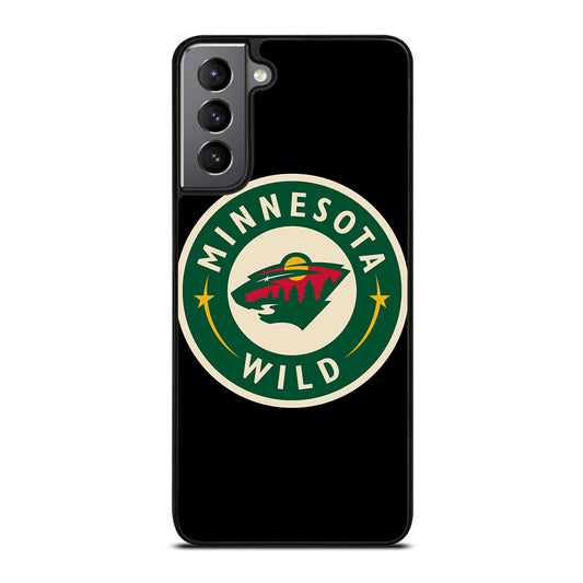 MINNESOTA WILD EMBLEM Samsung Galaxy S21 Plus 5G Case