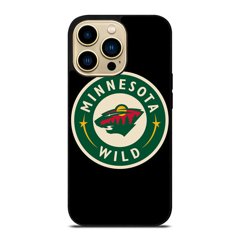 MINNESOTA WILD EMBLEM iPhone 14 Pro Max Case