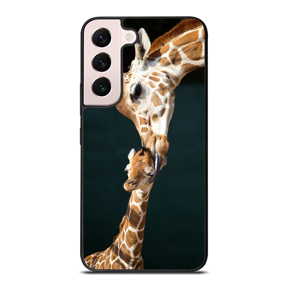 MOM TOUCHES BABY GIRAFFE Samsung Galaxy S22 Plus 5G Case