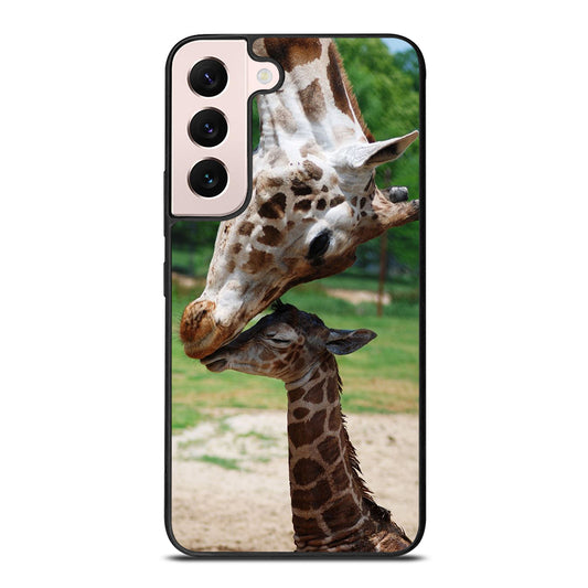 MOM & BABY GIRAFFE Samsung Galaxy S22 Plus 5G Case