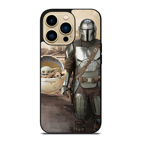 Mandalorian Baby Yoda iPhone 14 Pro Max Case