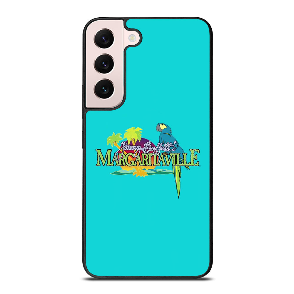 Margaritaville Logo Wallpaper Samsung Galaxy S22 Plus 5G Case