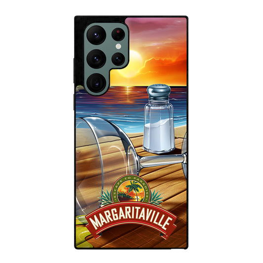 Margaritaville Sunset Wallpaper Samsung Galaxy S22 Ultra 5G Case