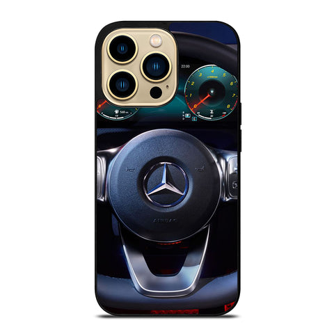 Mercedes Steering Wheel iPhone 14 Pro Max Case