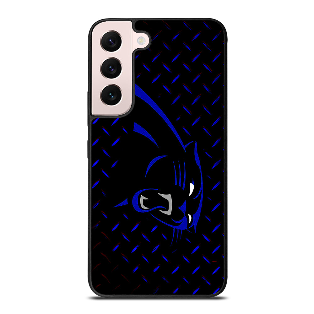 Metal Caroline Panthers Samsung Galaxy S22 Plus 5G Case