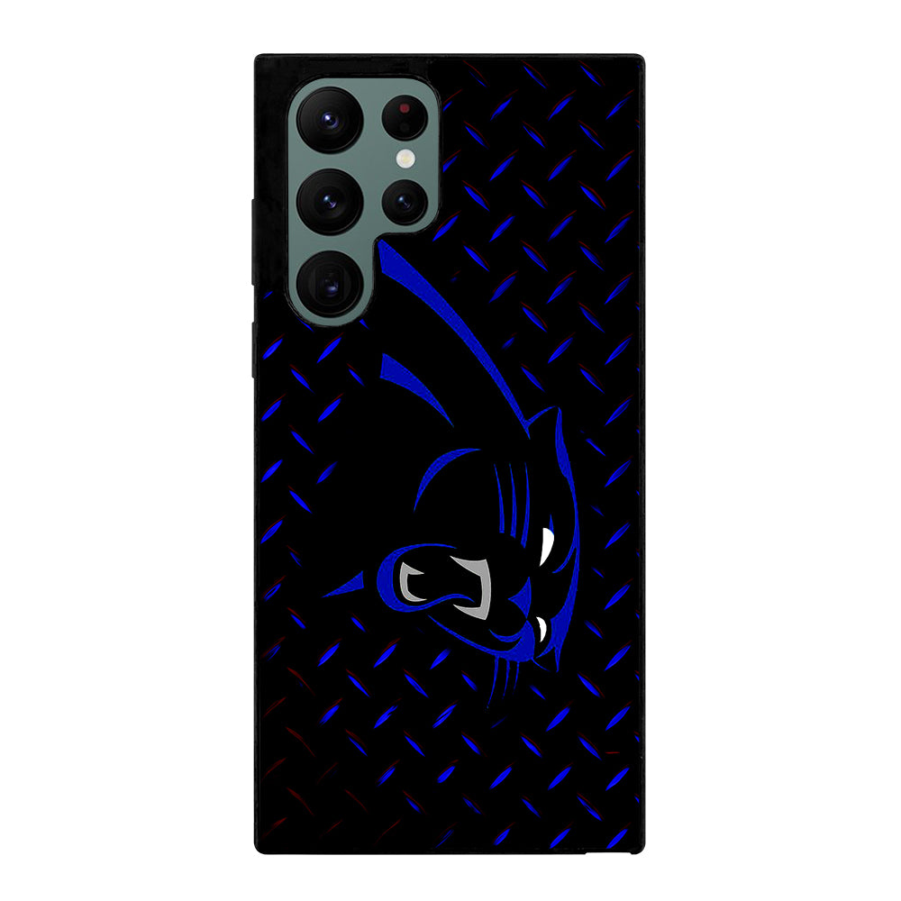 Metal Caroline Panthers Samsung Galaxy S22 Ultra 5G Case