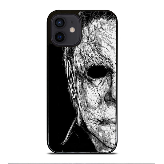 Michael Myers Halloween Half iPhone 12 Mini Case
