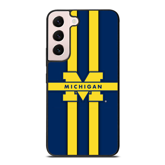 Michigan Wolverines Logo Samsung Galaxy S22 Plus 5G Case