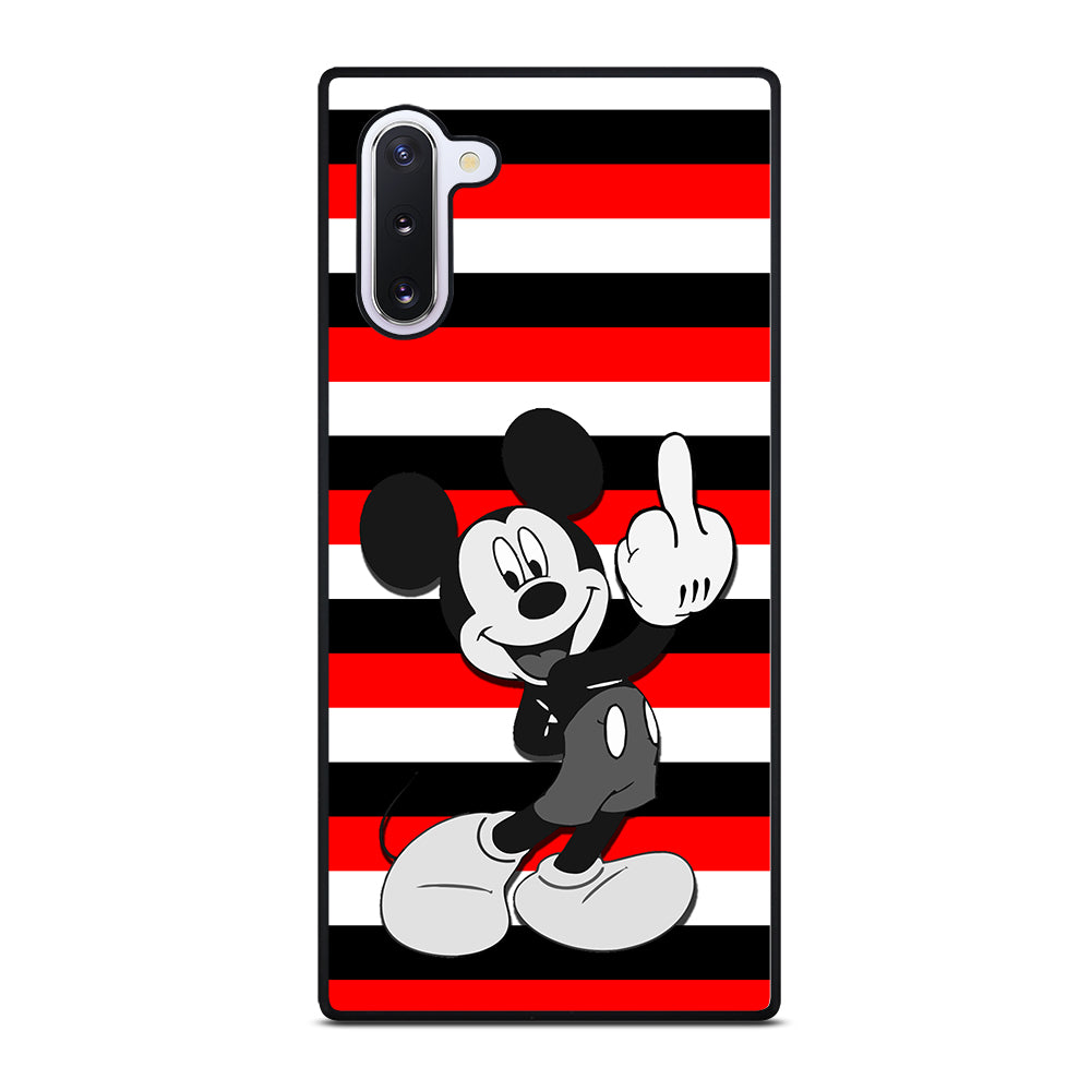Mickey Mouse Middle Finger Samsung Galaxy Note 10 Case