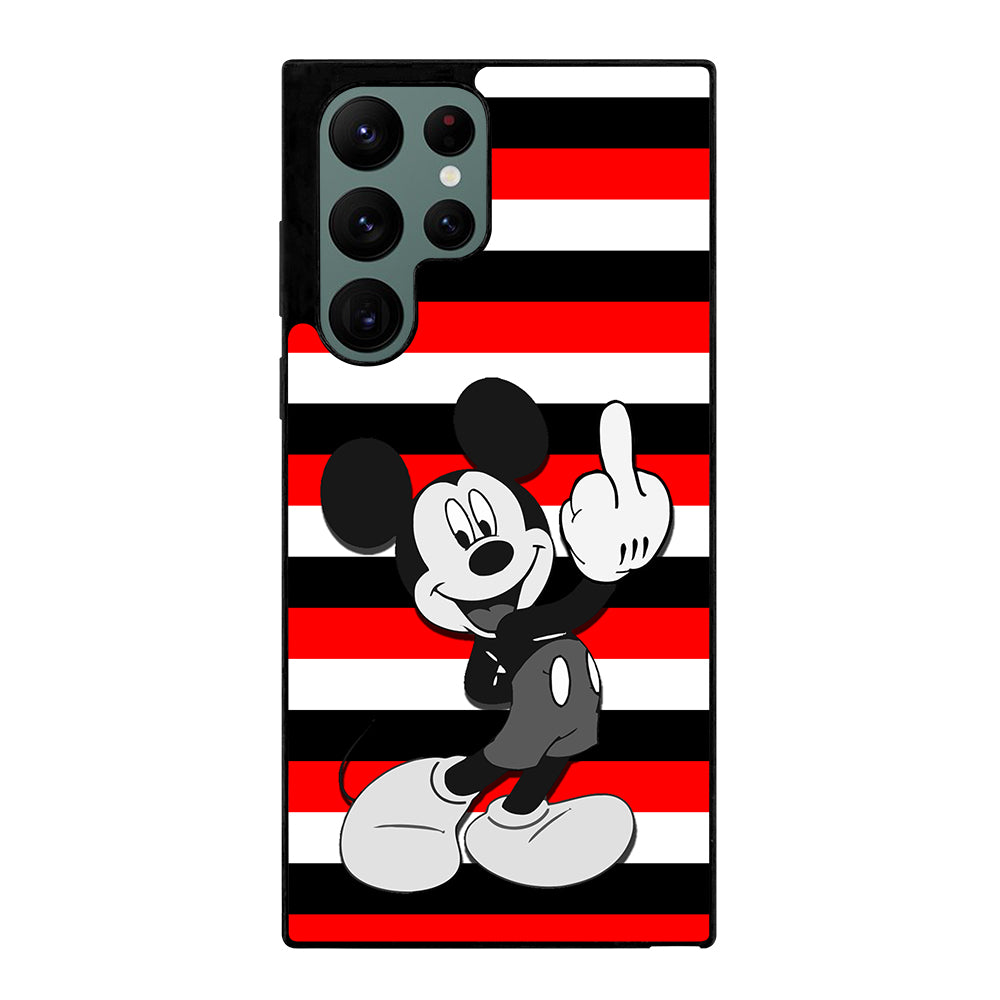 Mickey Mouse Middle Finger Samsung Galaxy S22 Ultra 5G Case