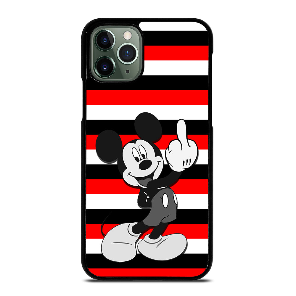 Mickey Mouse Middle Finger iPhone 11 Pro Max Case