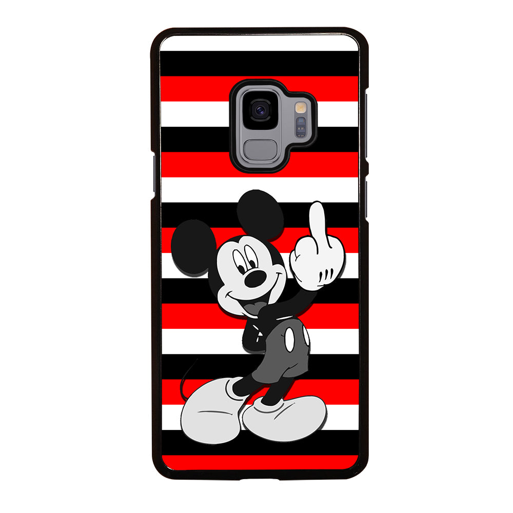 Mickey Mouse Middle Finger Samsung Galaxy S9 Case