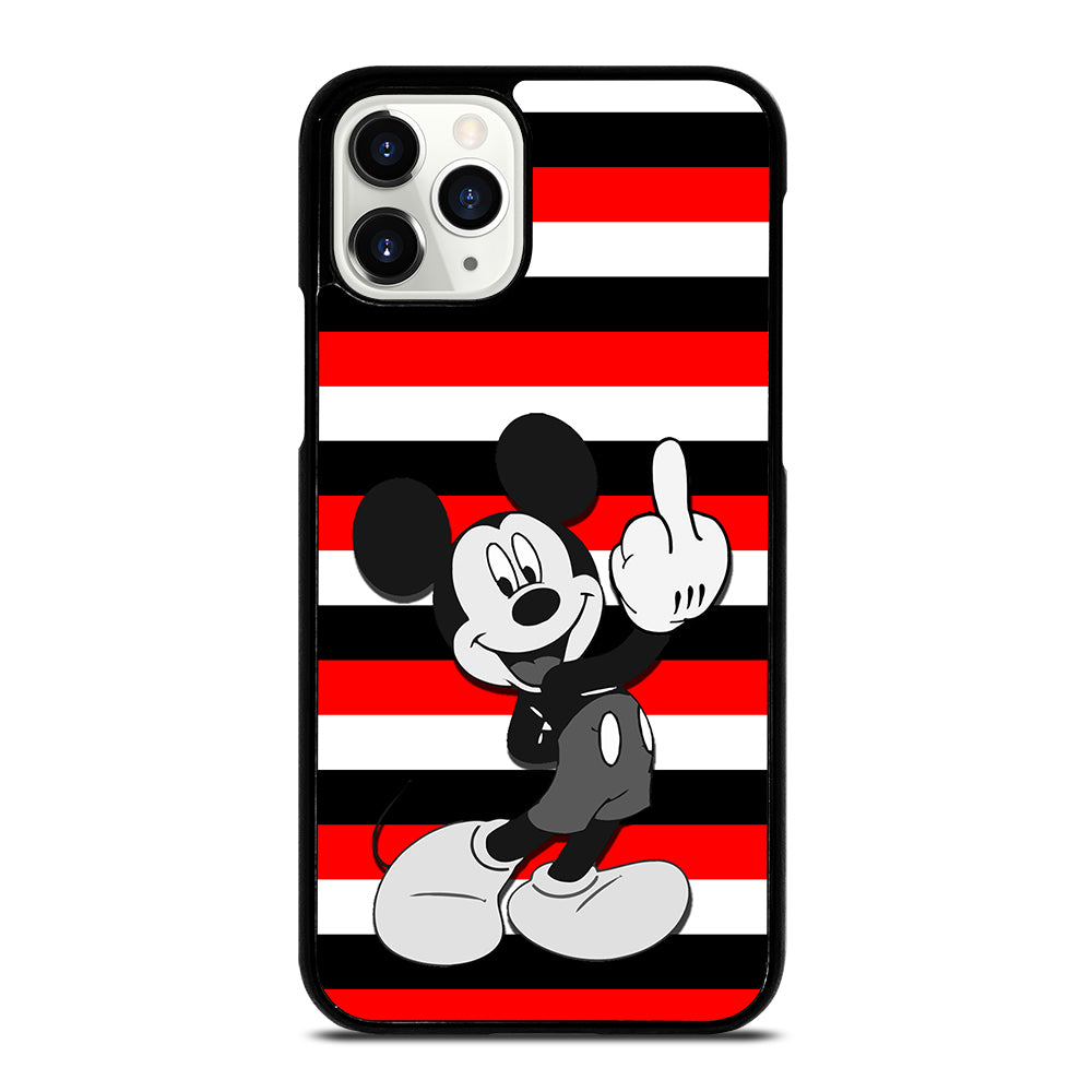 Mickey Mouse Middle Finger iPhone 11 Pro Case