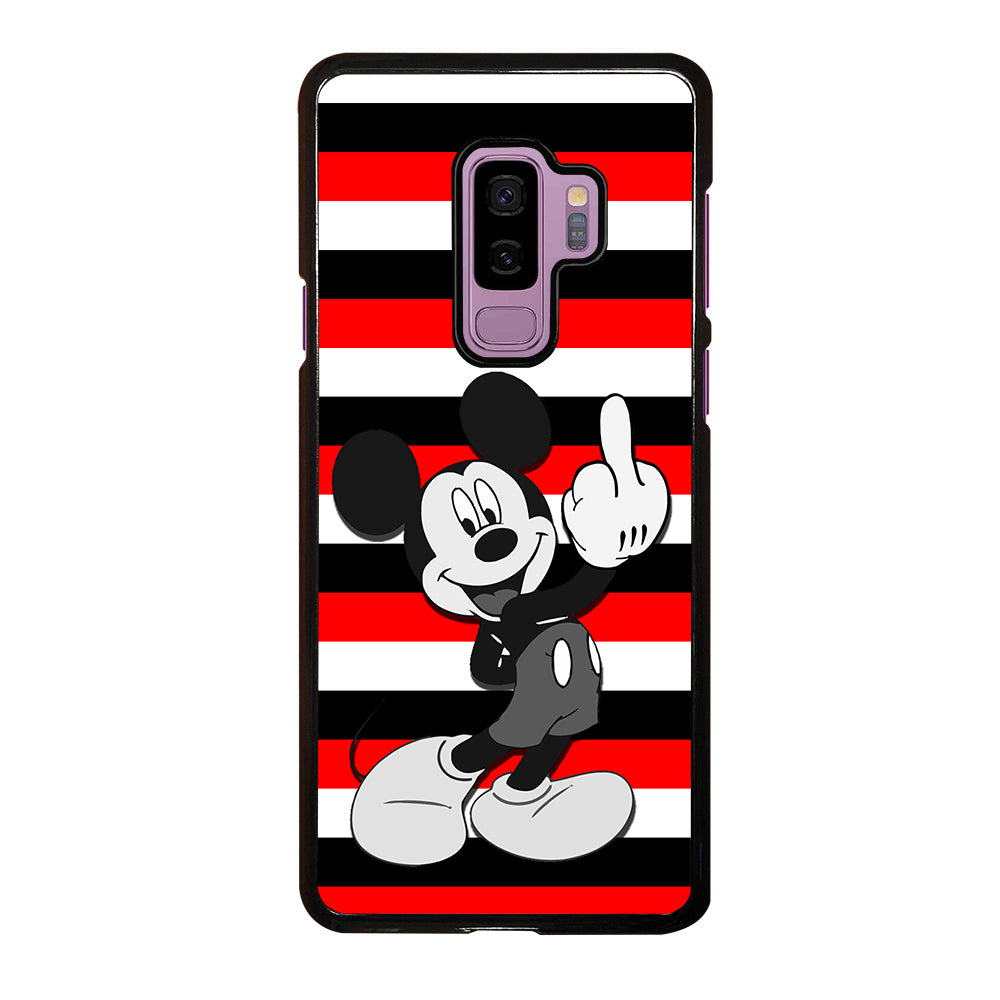 Mickey Mouse Middle Finger Samsung Galaxy S9 Plus Case
