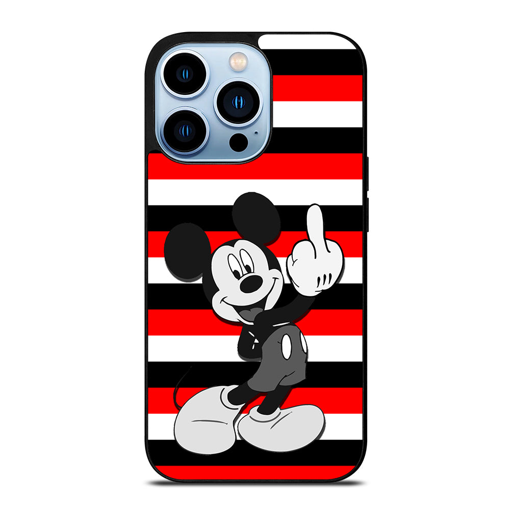 Mickey Mouse Middle Finger iPhone 13 Pro Max Case