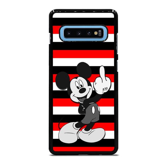 Mickey Mouse Middle Finger Samsung Galaxy S10 Plus Case