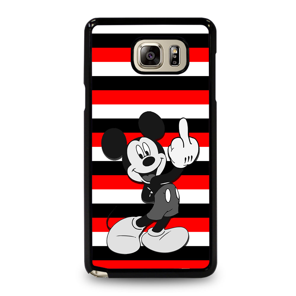 Mickey Mouse Middle Finger Samsung Galaxy Note 5 Case
