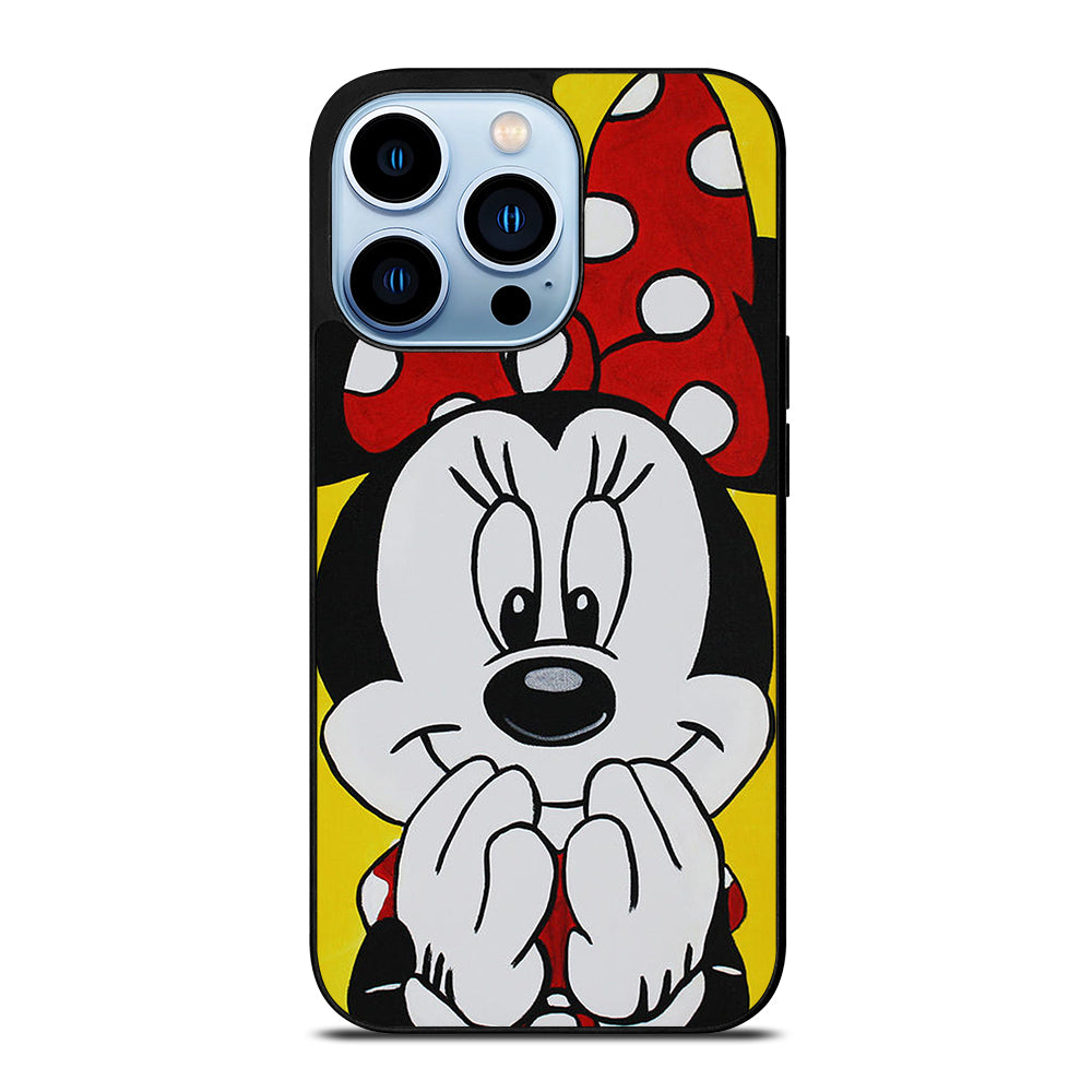 Minnie Mouse Cute Smile iPhone 13 Pro Max Case