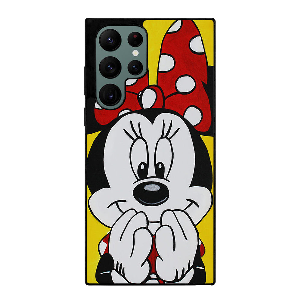 Minnie Mouse Cute Smile Samsung Galaxy S22 Ultra 5G Case