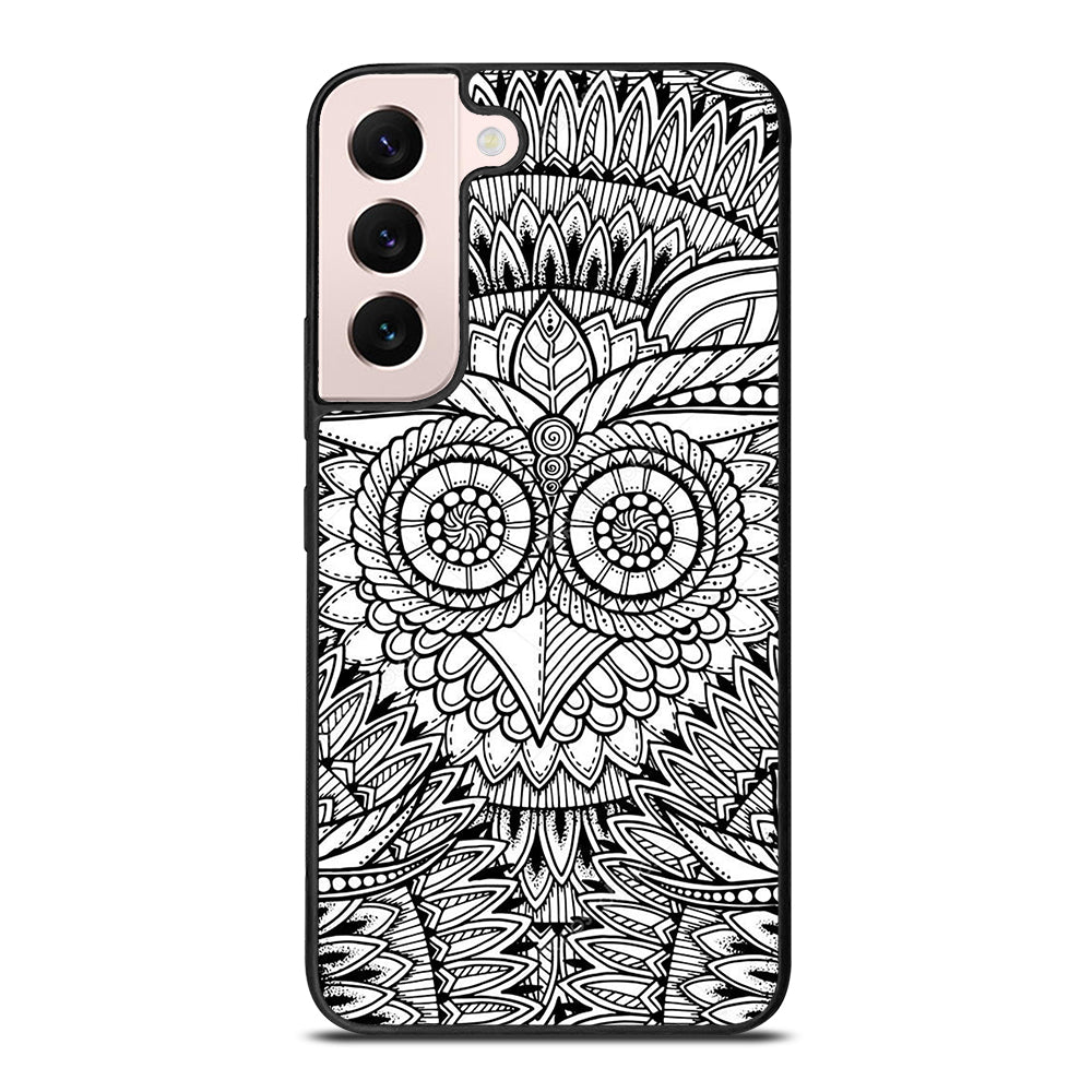 NEW AZTEC OWL MANDALA Samsung Galaxy S22 Plus 5G Case