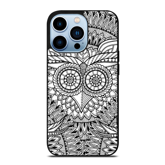 NEW AZTEC OWL MANDALA iPhone 13 Pro Max Case