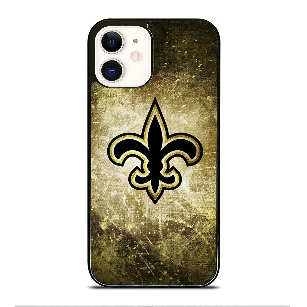 NEW ORLEANS SAINTS BACKGROUND iPhone 12 Case