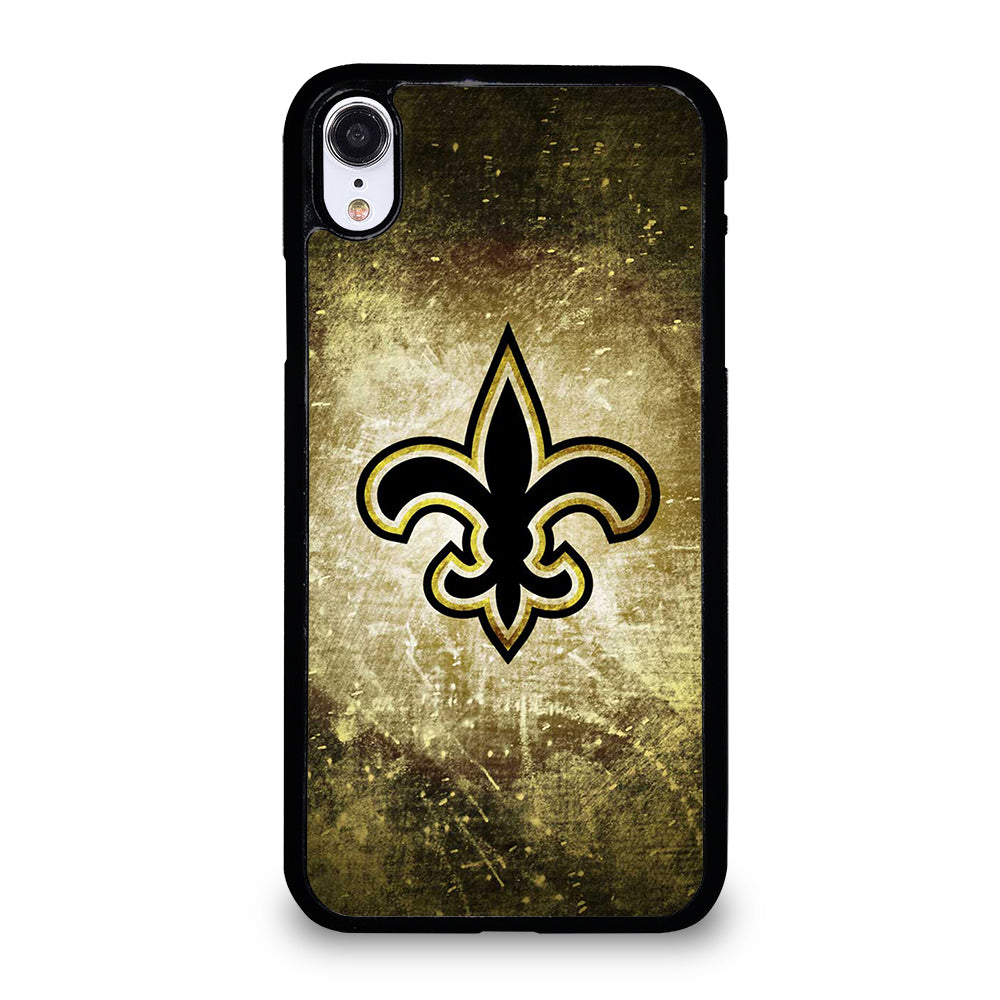 NEW ORLEANS SAINTS BACKGROUND iPhone XR Case