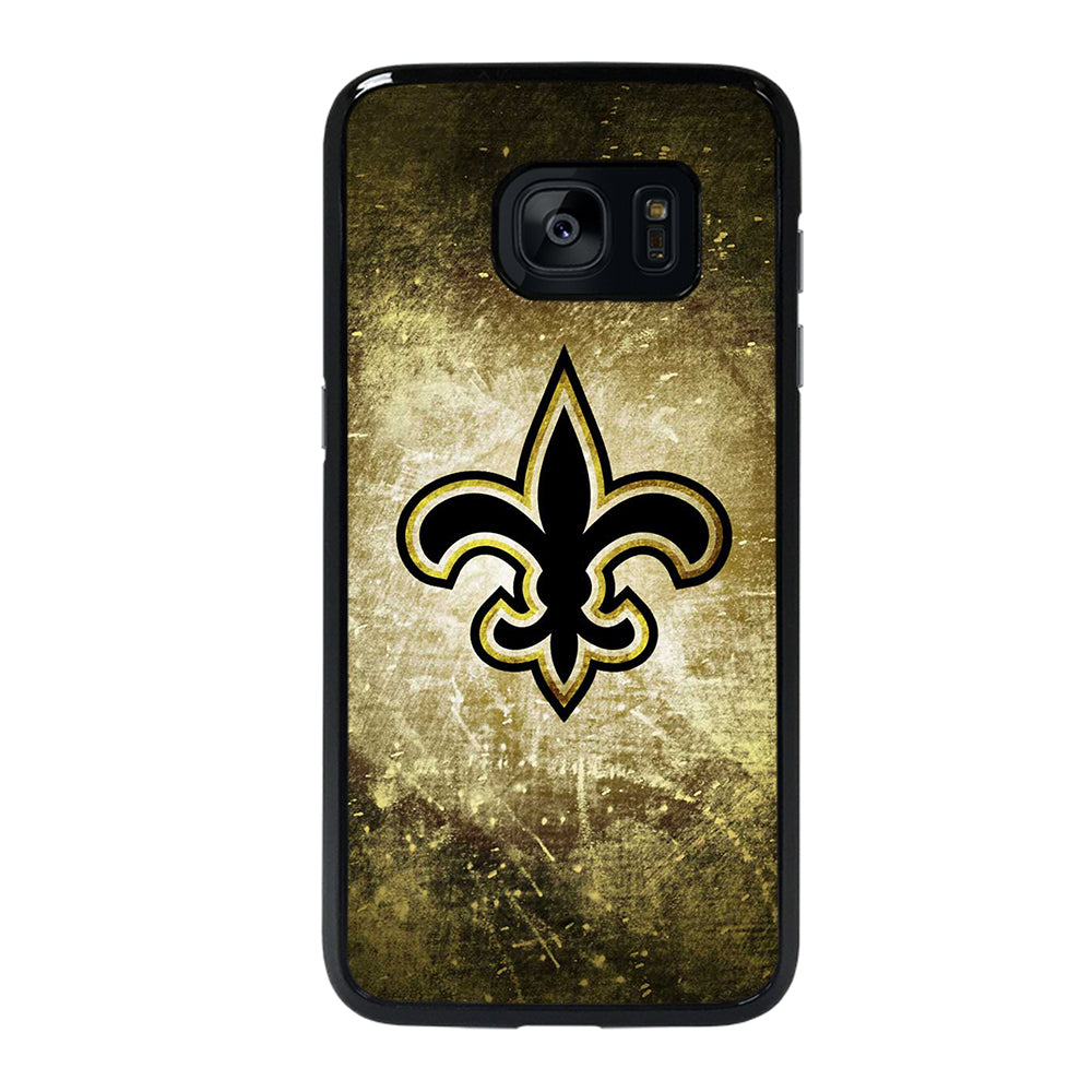 NEW ORLEANS SAINTS BACKGROUND Samsung Galaxy S7 Edge Case
