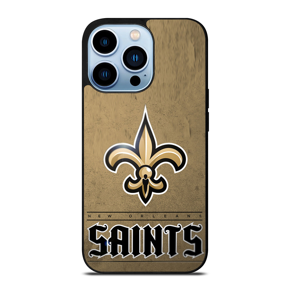 NEW ORLEANS SAINTS LOGO AND BACKGROUND iPhone 13 Pro Max Case