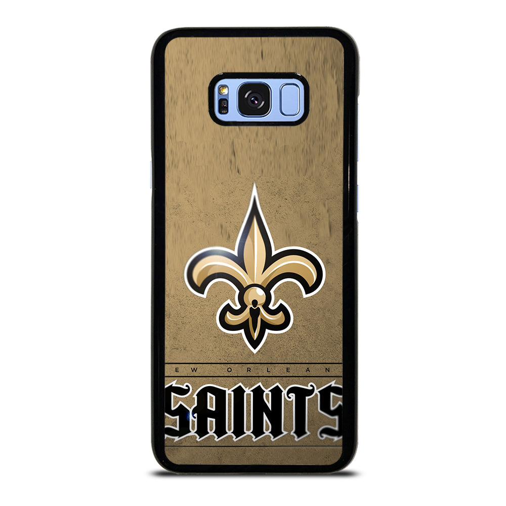 NEW ORLEANS SAINTS LOGO AND BACKGROUND Samsung Galaxy S8 Plus Case