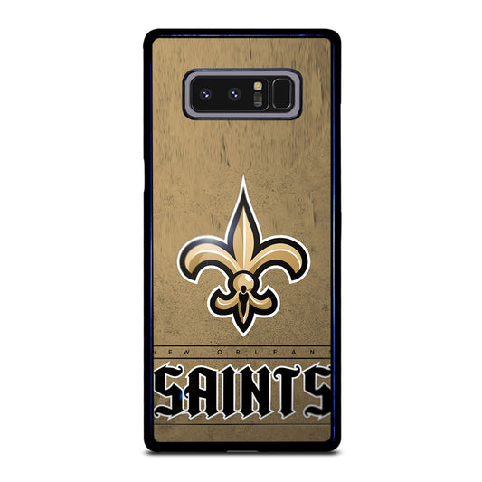 NEW ORLEANS SAINTS LOGO AND BACKGROUND Samsung Galaxy Note 8 Case