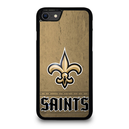 NEW ORLEANS SAINTS LOGO AND BACKGROUND iPhone SE 2020 Case