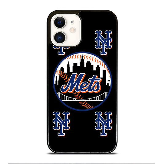 NEW YORK METS BATCH iPhone 12 Case