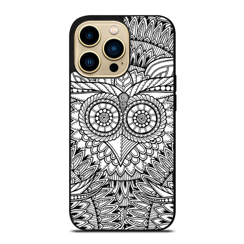 NEW AZTEC OWL MANDALA iPhone 14 Pro Max Case