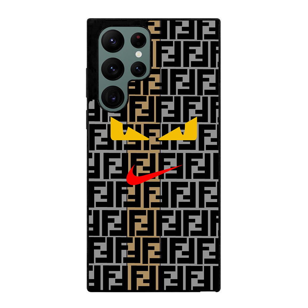 NIKE FENDI ROMA EYES Samsung Galaxy S22 Ultra 5G Case