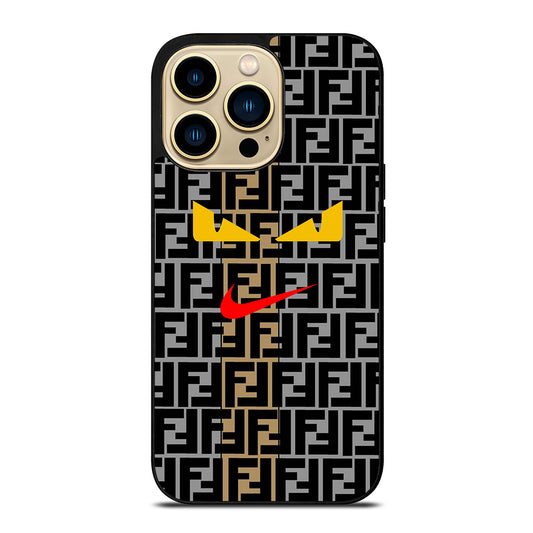 NIKE FENDI ROMA EYES iPhone 14 Pro Max Case