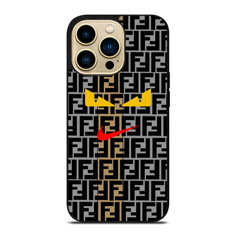 NIKE FENDI ROMA EYES iPhone 14 Pro Max Case