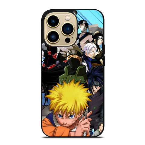 Naruto Characters Collage iPhone 14 Pro Max Case