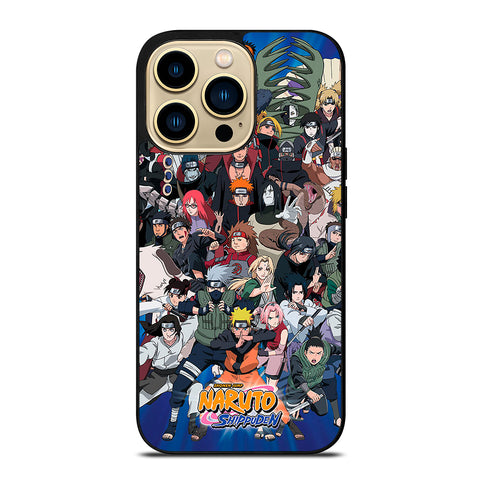 Naruto Shippuden Characters iPhone 14 Pro Max Case
