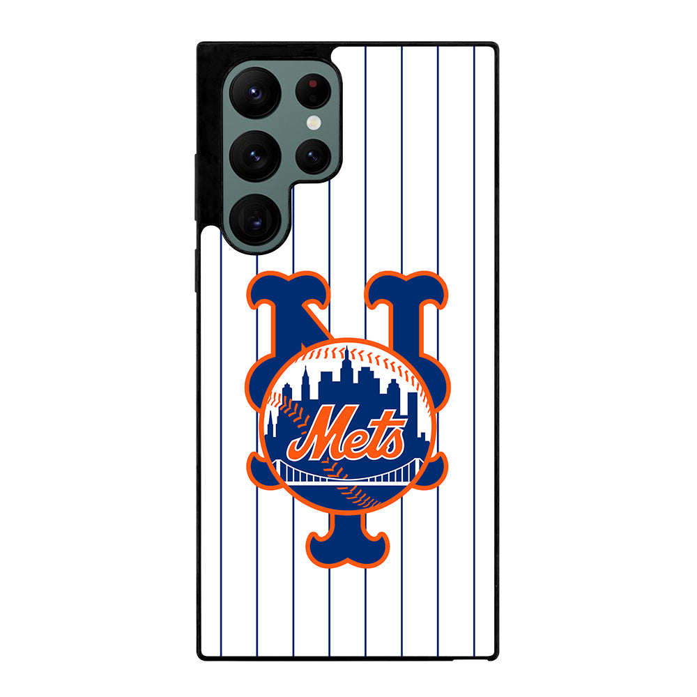 New York Mets Baseball Samsung Galaxy S22 Ultra 5G Case
