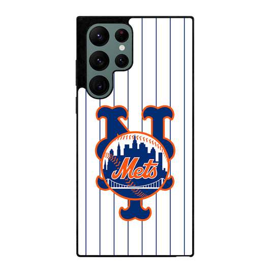 New York Mets Baseball Samsung Galaxy S22 Ultra 5G Case