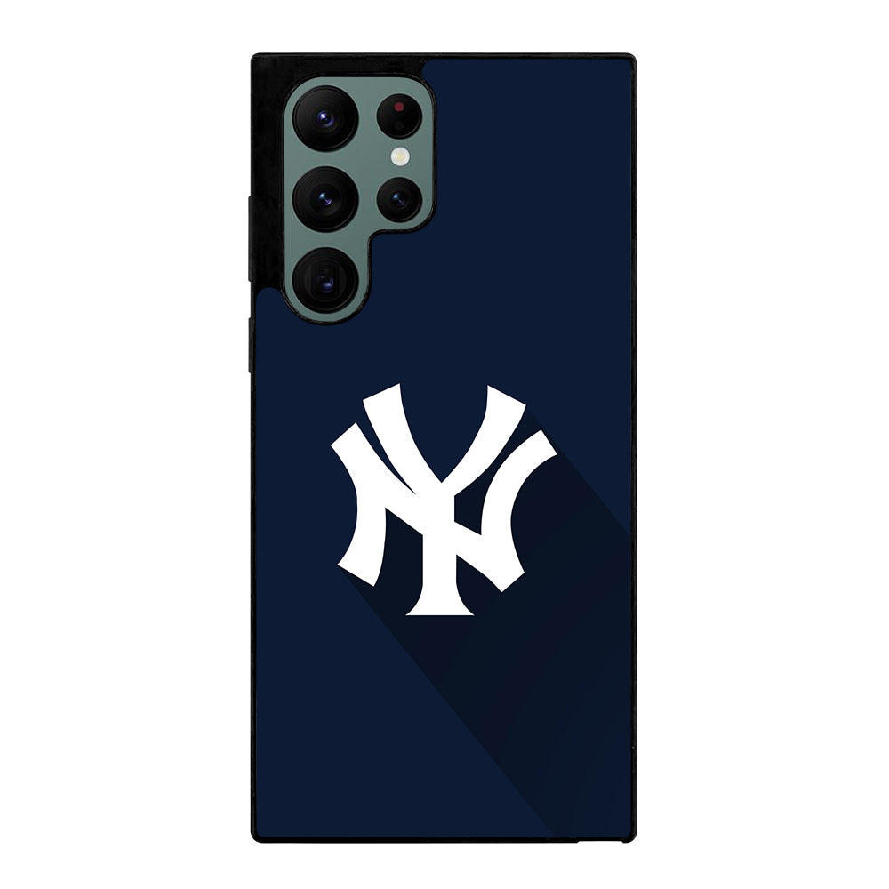 New York Yankees Baseball Emblem Samsung Galaxy S22 Ultra 5G Case