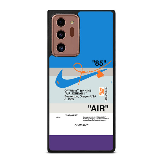 Nike Off White Air Jordan Samsung Galaxy Note 20 Ultra Case